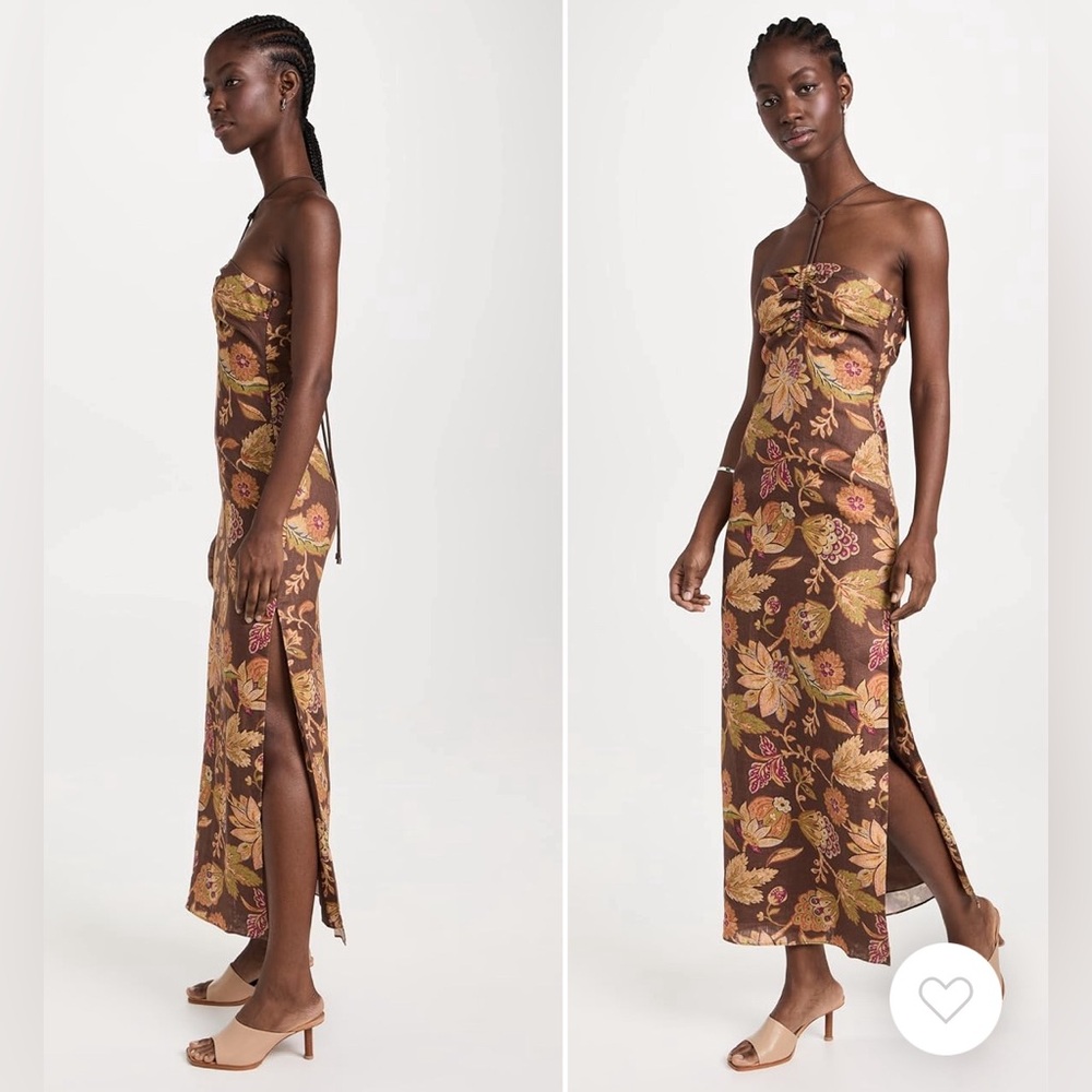 SIR. Josefina Corded midi dress